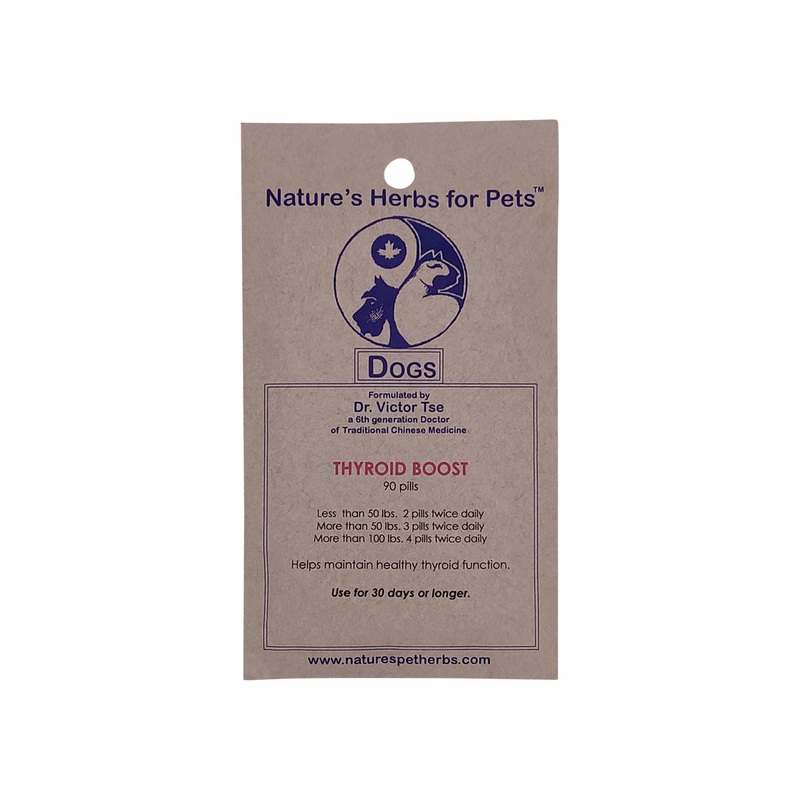 Nature’s Herbs for Pets Thyroid Boost for Dogs
