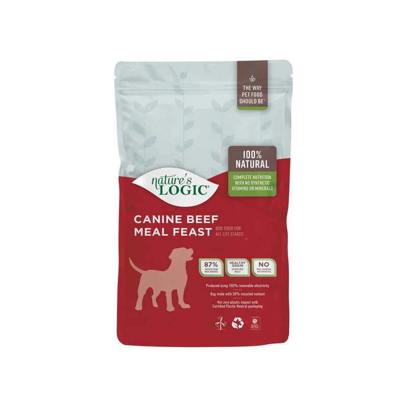 Nature’s Logic Original Beef Meal Feast Dry Food for Dogs