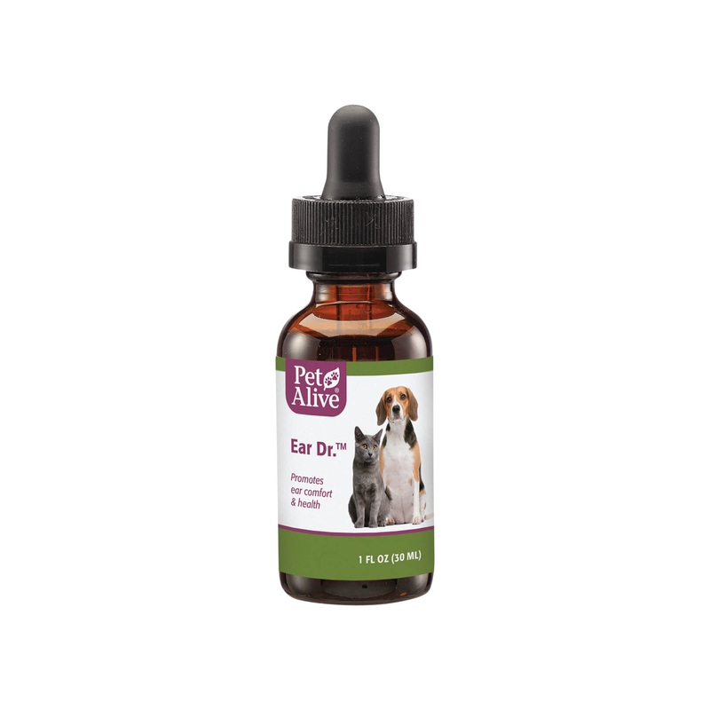 PetAlive Ear Dr. Herbal Ear Drops for Dogs & Cats