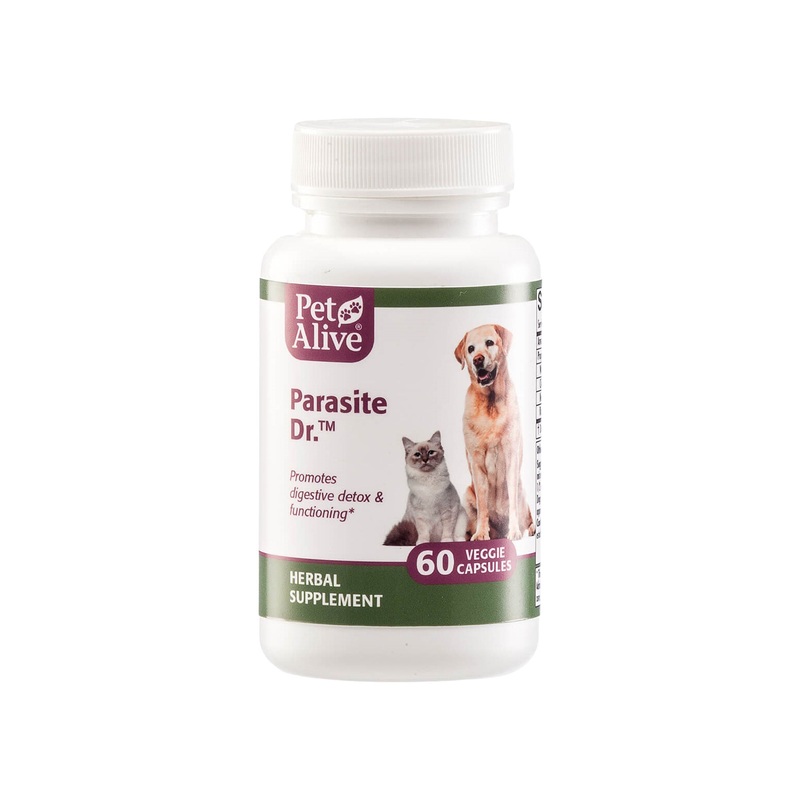 PetAlive Parasite Dr Herbal Supplement for Dogs & Cats