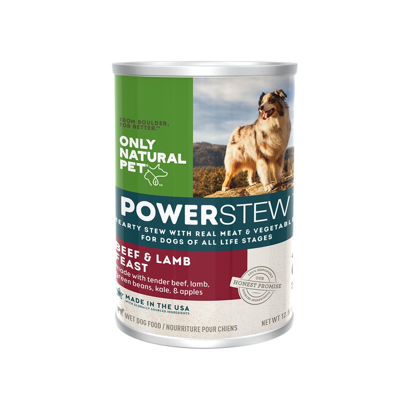 PowerStew Grain-Free Beef & Lamb Feast Wet Dog Food