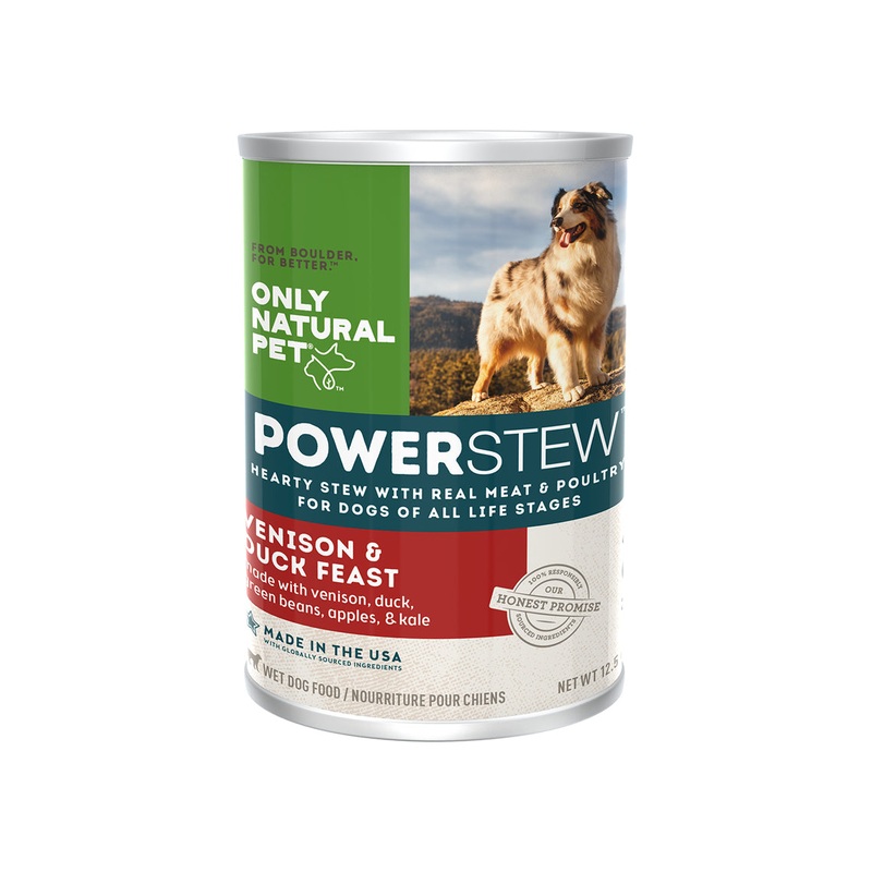 PowerStew Grain-Free Venison & Duck Feast Wet Dog Food