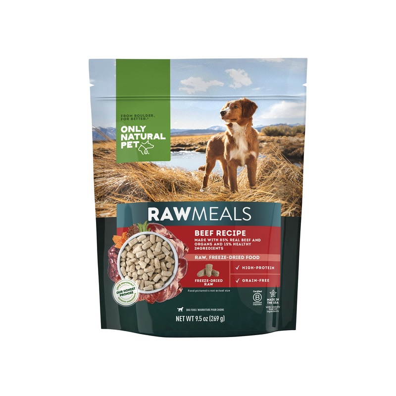 RawMeals Beef Recipe Freeze Dried Dog Food