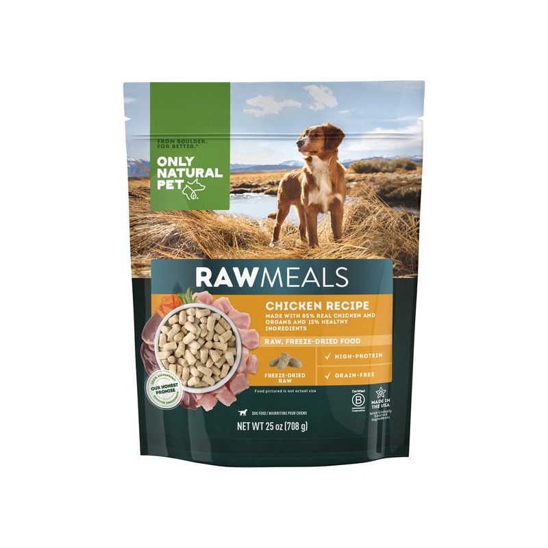 RawMeals Chicken Recipe Freeze Dried Dog Food