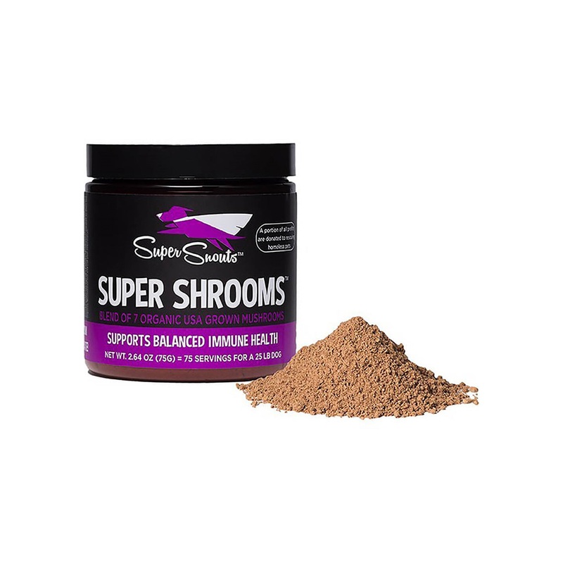 Super Snouts Super Shrooms Medicinal Mushroom Immune Support for Dogs & Cats