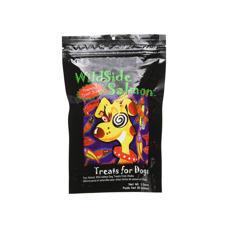 WildSide Salmon Dog Treats|Salmon|4 oz