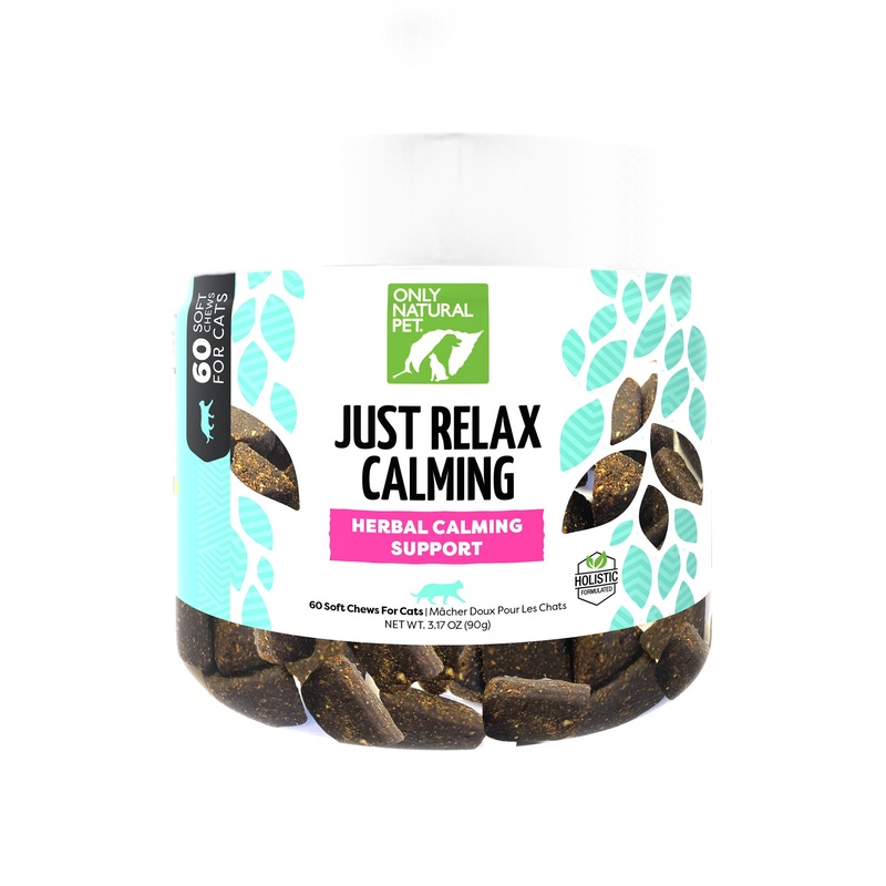 Just Relax Herbal Calming Support Soft Chews for Cats