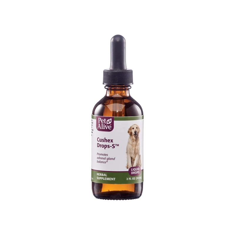 PetAlive Cushex Drops-S Herbal Supplement for Cushing’s in Dogs & Cats