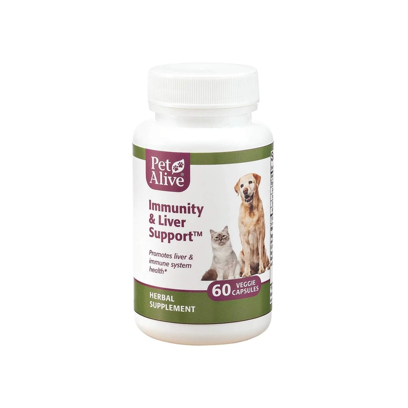 PetAlive Immunity & Liver Support Supplement for Dogs & Cats