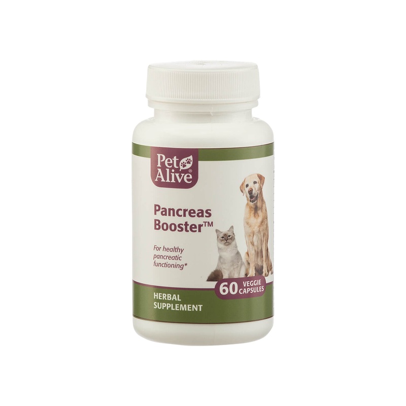PetAlive Pancreas Booster Herbal Supplement for Dogs & Cats