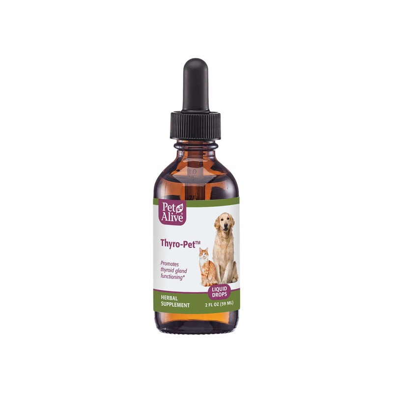 PetAlive Thyro-Pet Herbal Thyroid Supplement for Dogs & Cats