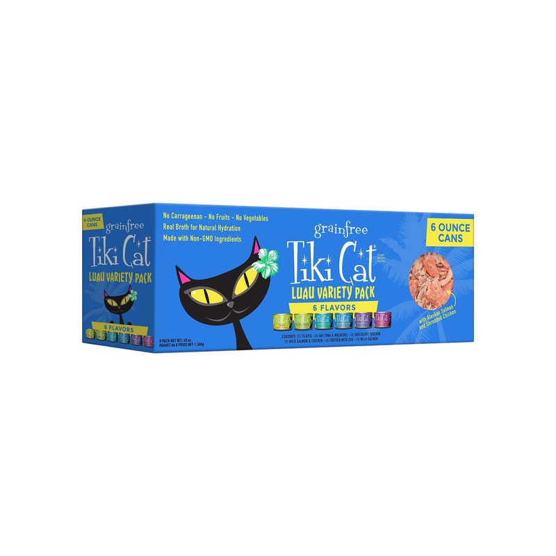 Tiki Cat Luau Wet Cat Food Variety Pack