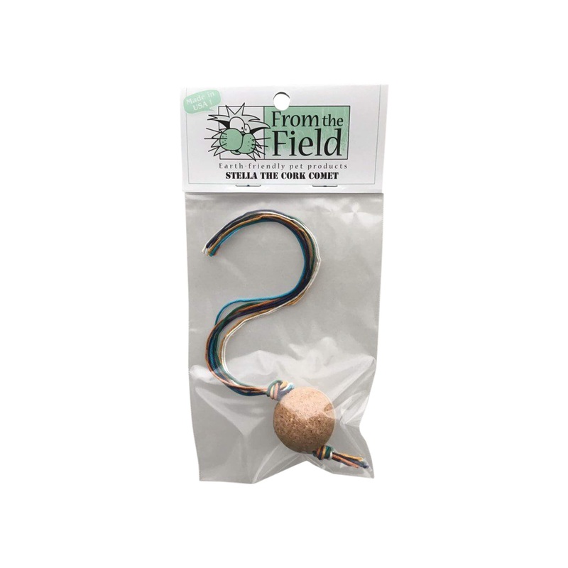 From the Field Stella The Cork Comet Cat Toy