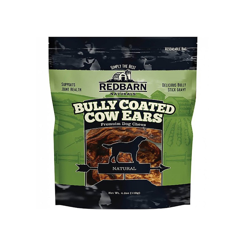Redbarn Bully Coated Cow Ears|10 Count|4.2 oz