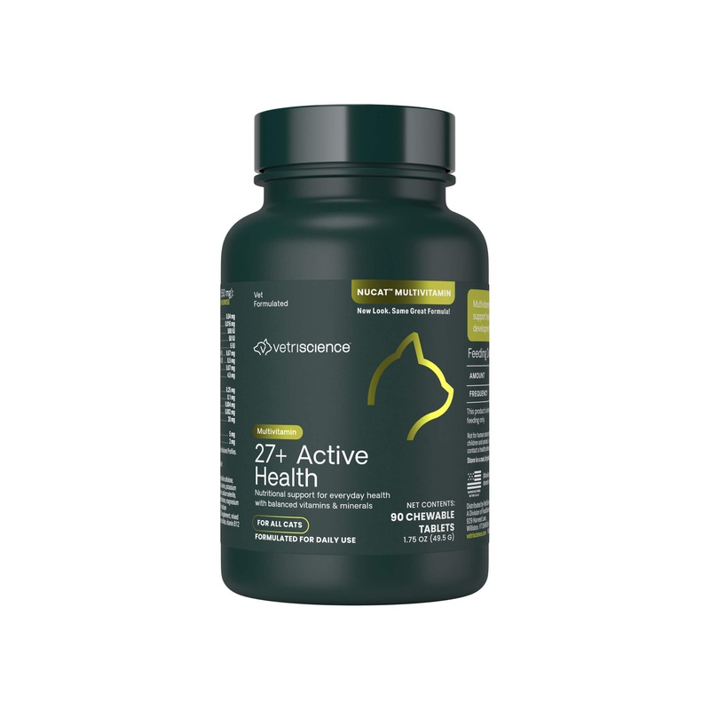 VetriScience 27+ Active Health Multivitamin for Cats