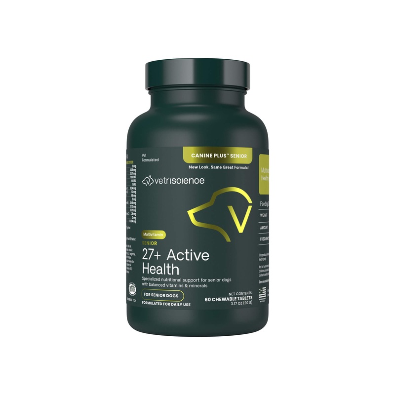 VetriScience Senior 27+ Active Health Multivitamin for Senior Dogs