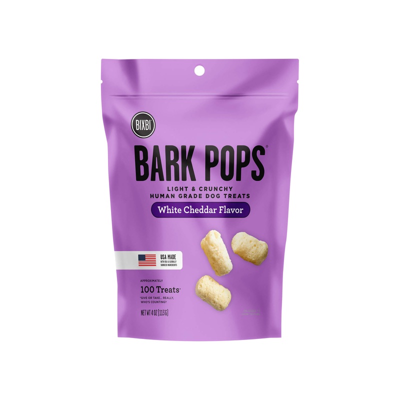 BIXBI Bark Pops Light & Crunchy Dog Treats