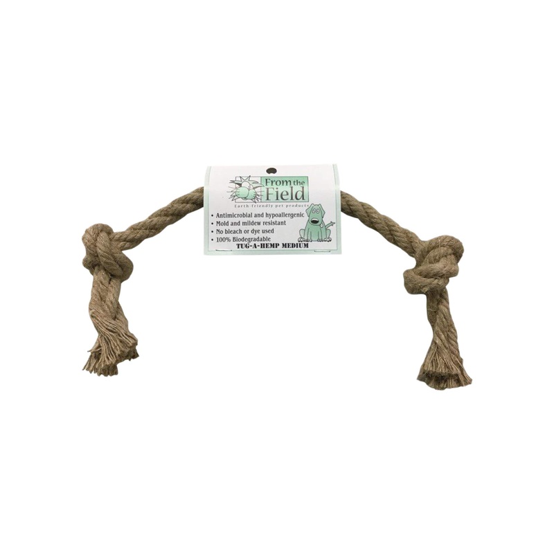From the Field Tug-A-Hemp Natural Dog Toy