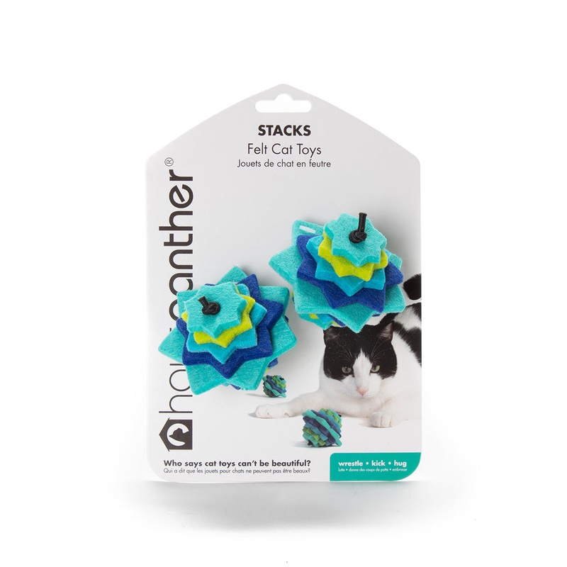 Hauspanther Stacks Cat Toys|Zest|Ocean