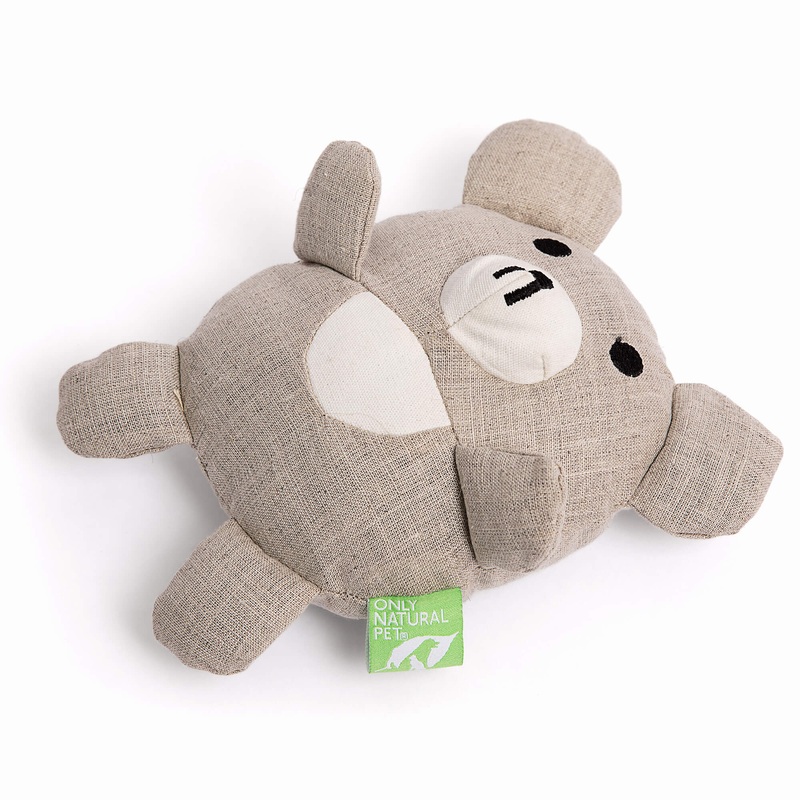 Hemp Bear Dog Toy|Bear