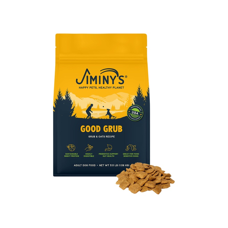 Jiminy’s Good Grub Sustainably Sourced Dog Food