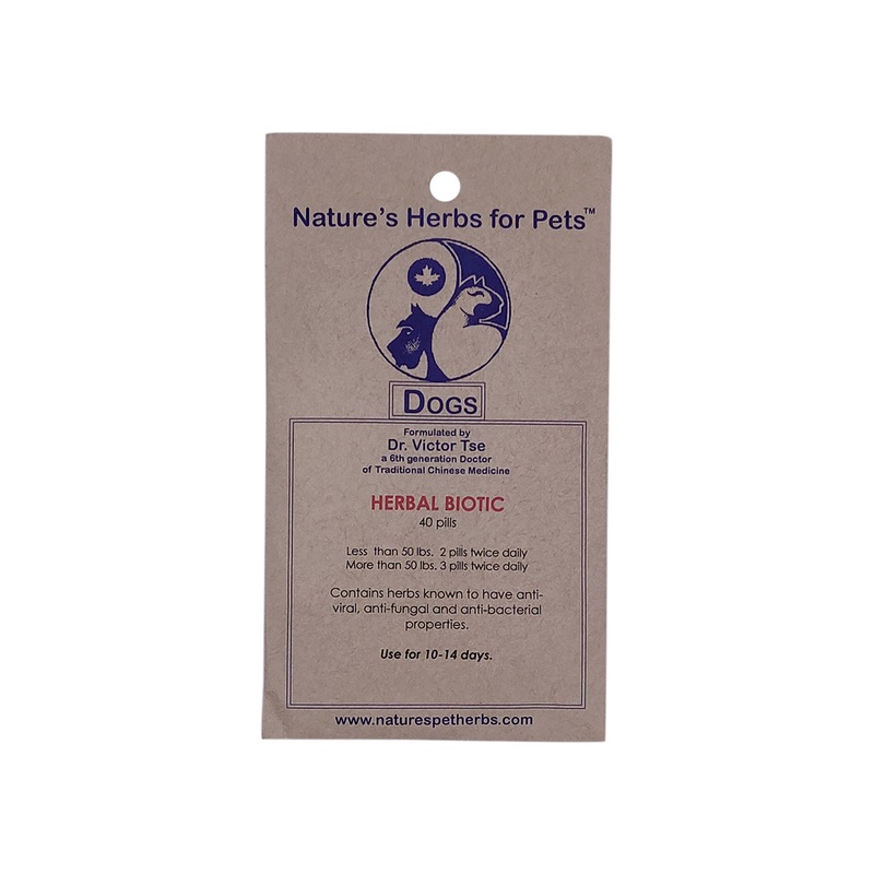 Nature’s Herbs for Pets Herbal Biotic for Dogs