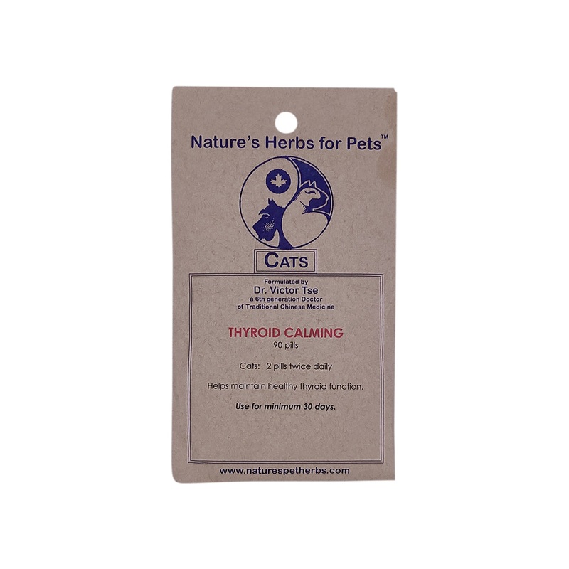 Nature’s Herbs for Pets Thyroid Calming for Cats