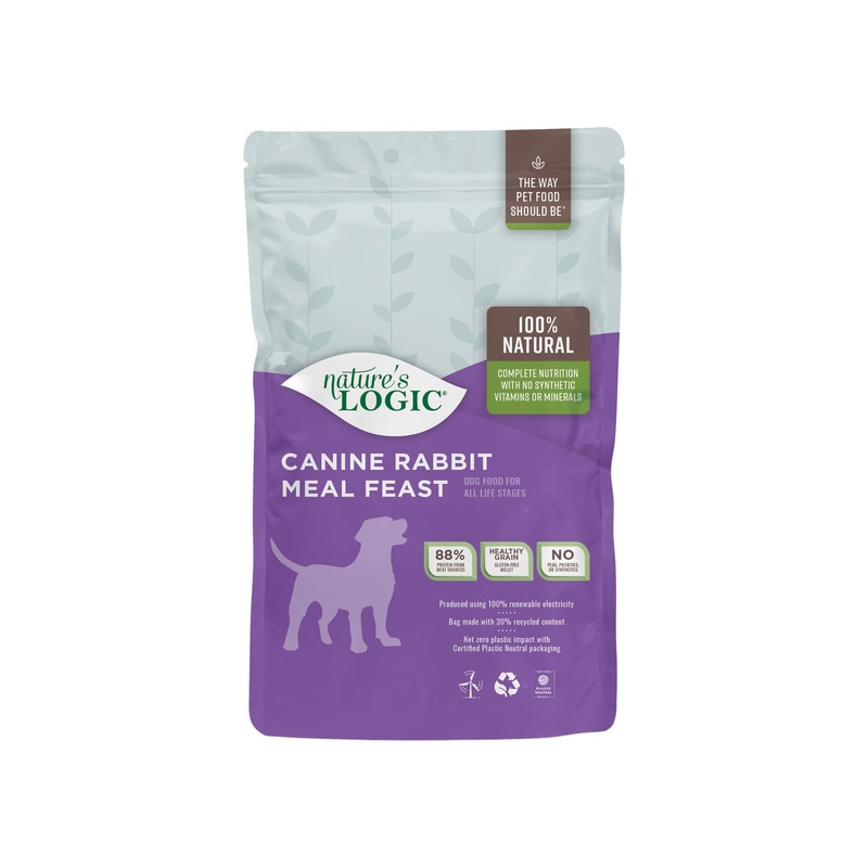 Nature’s Logic Original Rabbit Meal Feast Dry Food for Dogs