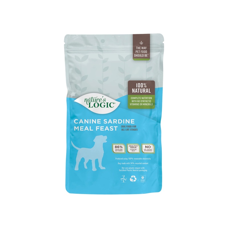 Nature’s Logic Original Sardine Meal Feast Dry Food for Dogs