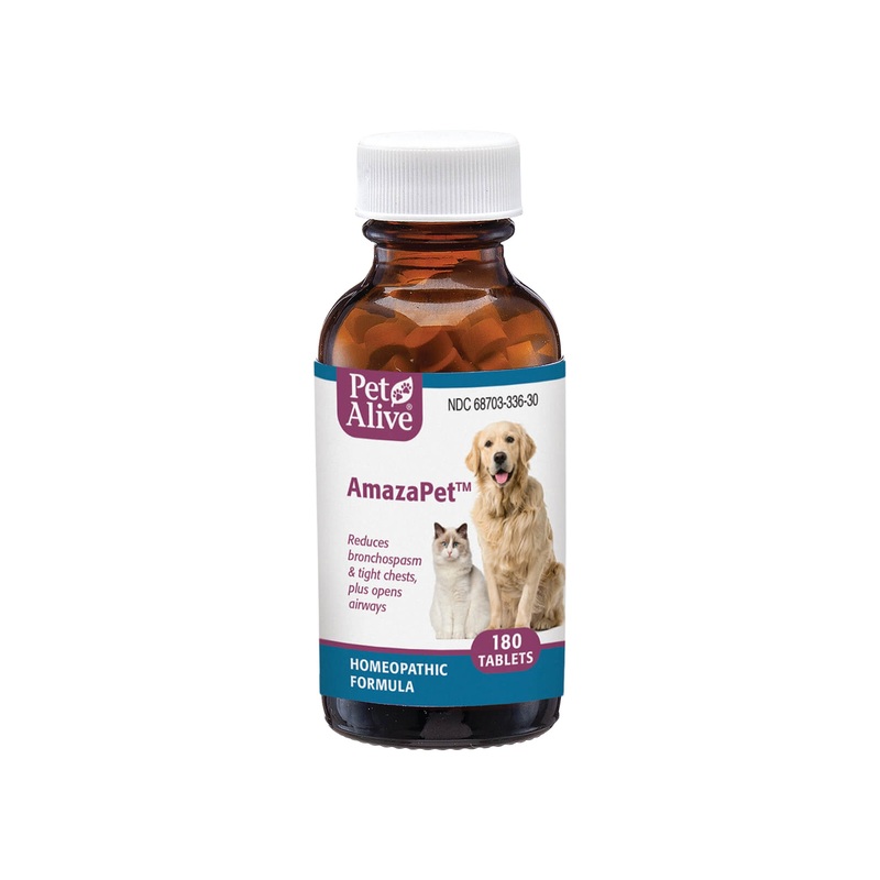 PetAlive AmazaPet Respiratory Homeopathic Remedy for Dogs & Cats
