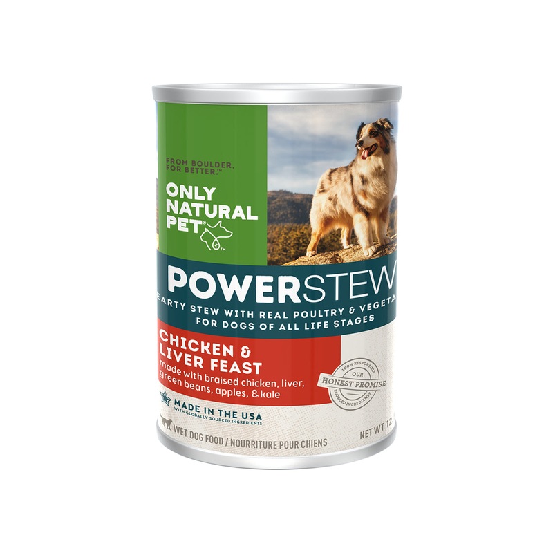PowerStew Grain-Free Chicken & Liver Feast Wet Dog Food