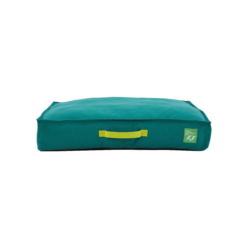 Recycled Fiber Mat Dog Bed|Grey|Dune|Teal