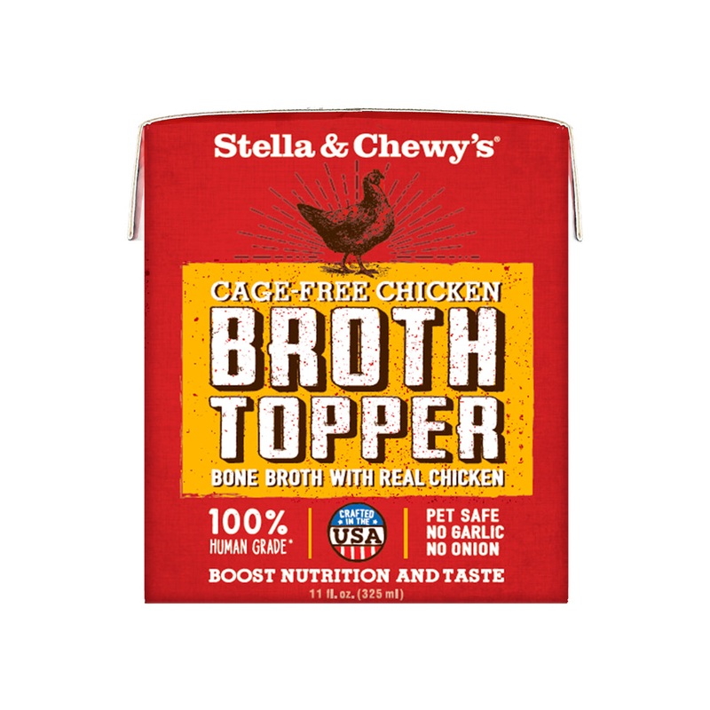 Stella & Chewy’s Broth Wet Topper for Dogs Case of 12