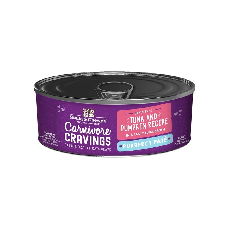 Stella & Chewy’s Carnivore Cravings Purrfect Pate Tuna & Pumpkin Wet Cat Food