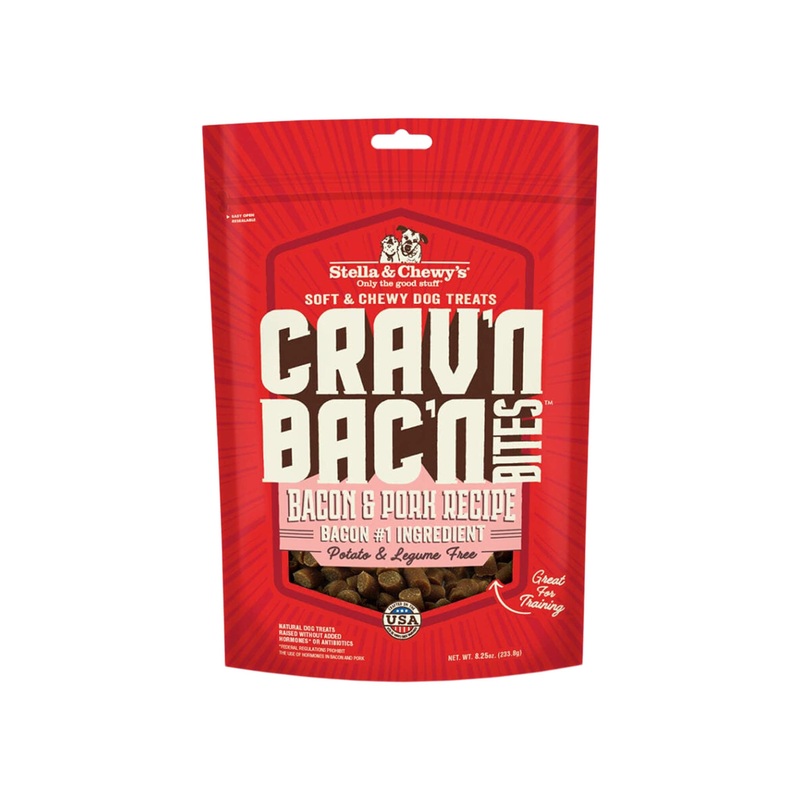 Stella & Chewy’s Crav’n Bac’n Bites Dog Treats