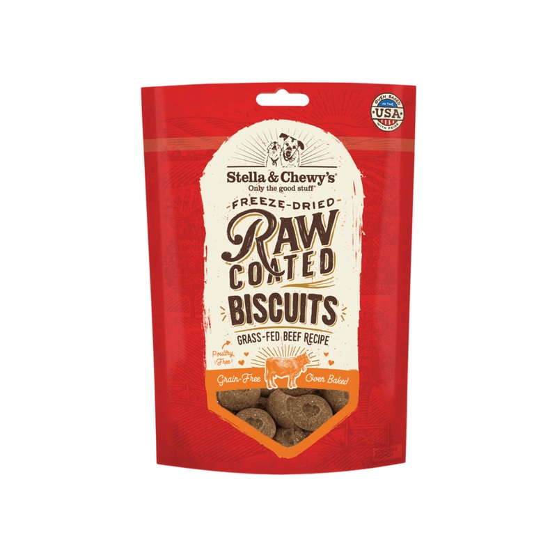 Stella & Chewy’s Raw Coated Biscuit Freeze Dried Dog Treat