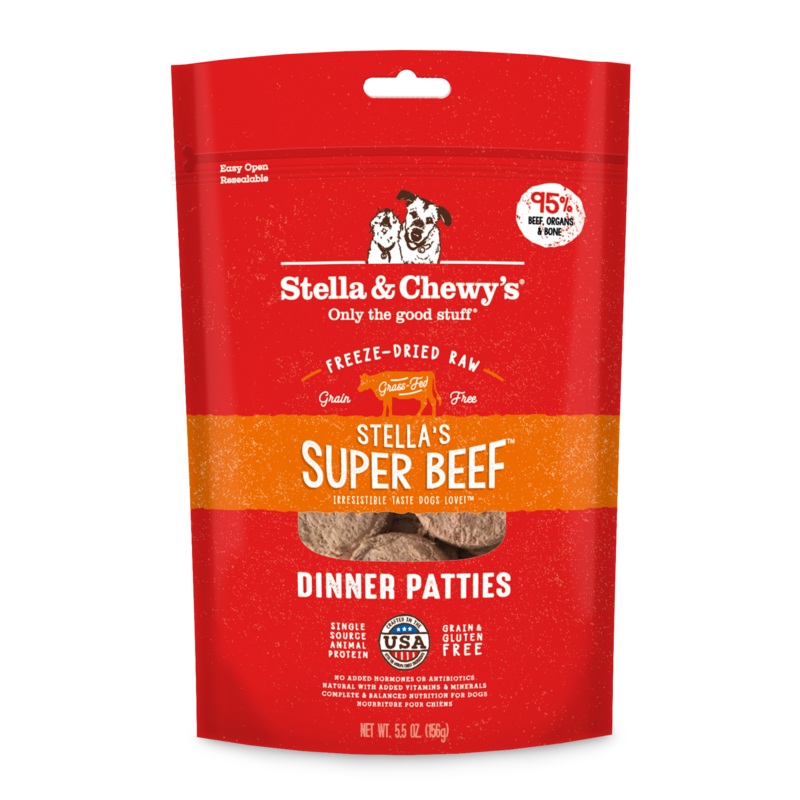 Stella & Chewy’s Raw Dinners Freeze-Dried Dog Food