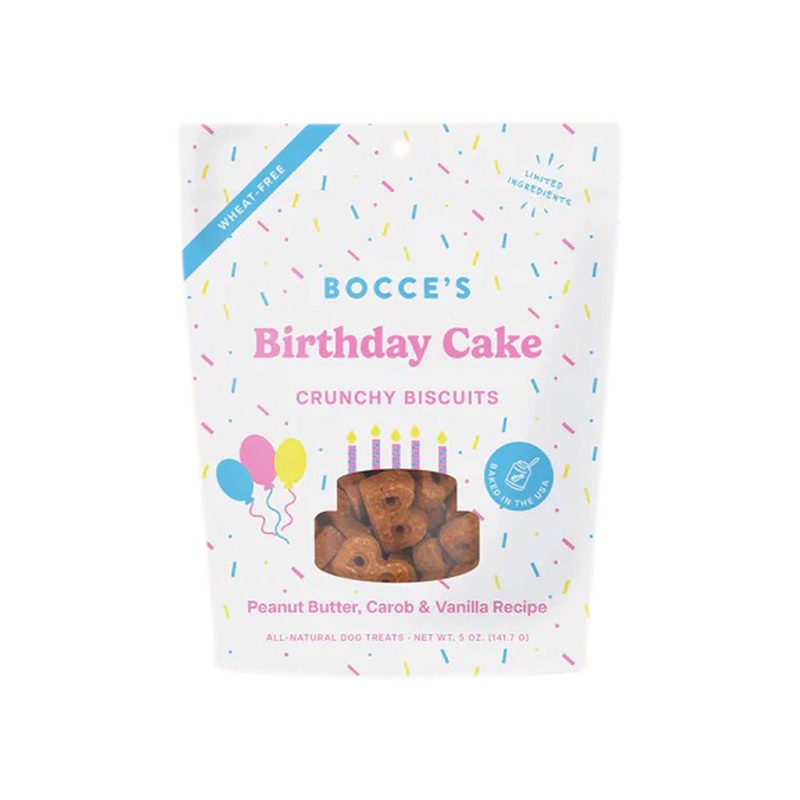 Bocce’s Bakery Birthday Cake Biscuit Dog Treats