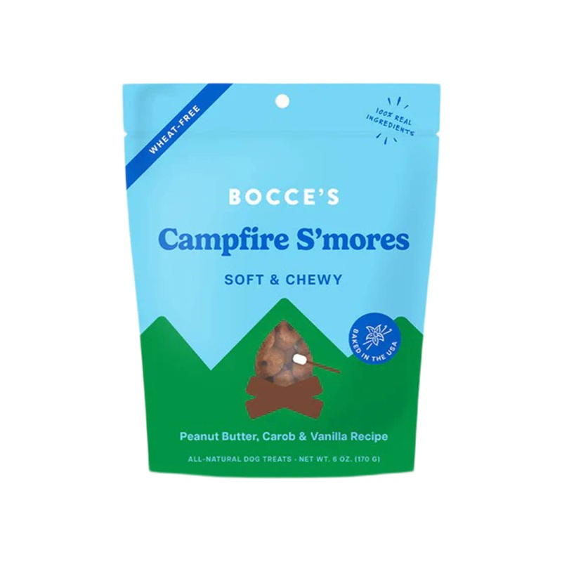 Bocce’s Bakery Soft & Chewy Campfire S’mores Dog Treats