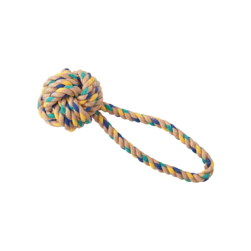 Hemp and Recycled Cotton Tug & Fetch Dog Toys