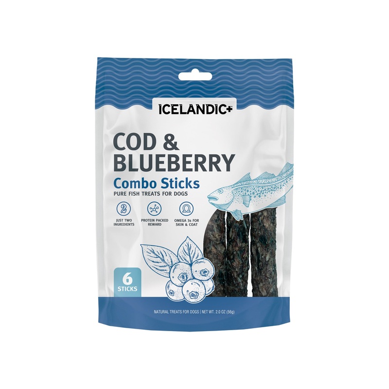 Icelandic+ Combo Sticks Fish Dog Treats