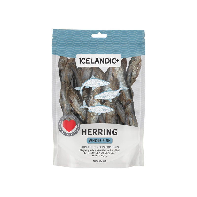 Icelandic+ Herring Whole Fish Dog Treats