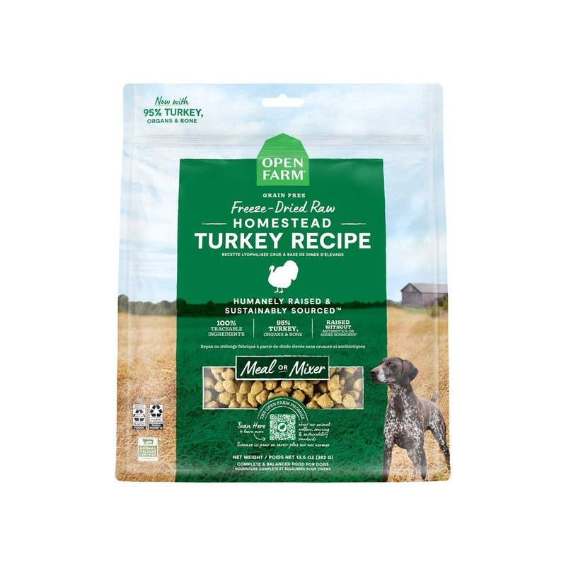 Open Farm Freeze Dried Morsels Raw Dog Food