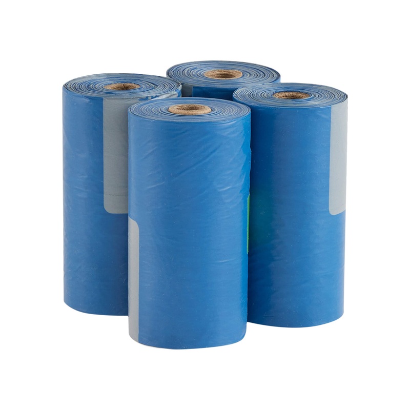 Post-Consumer Recycled Plastic Mint Scented Poop Bags for Dogs