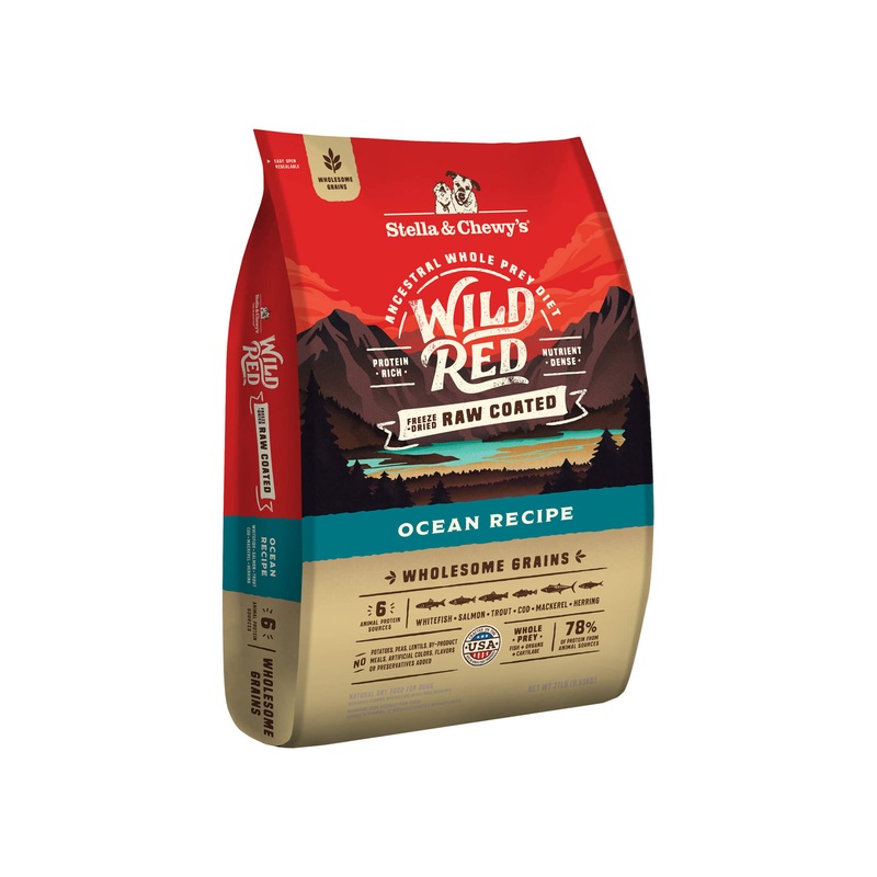 Stella & Chewy’s Wild Red Raw Coated Wholesome Grains Dry Dog Food