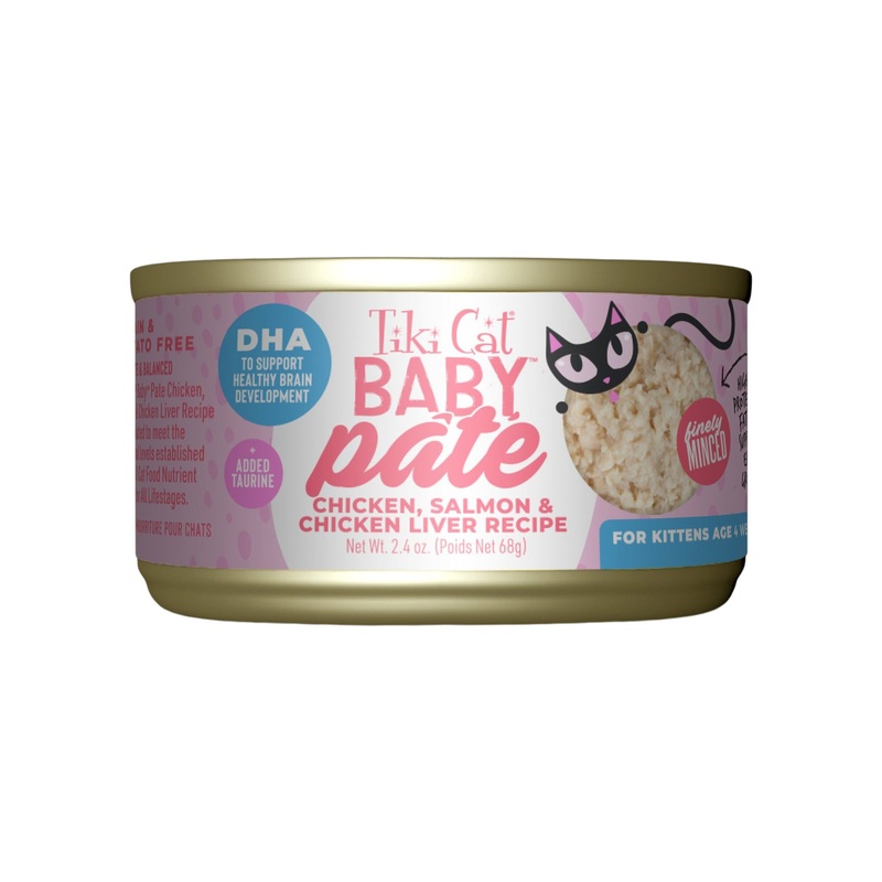 Tiki Cat Baby Pate Kitten Wet Cat Food
