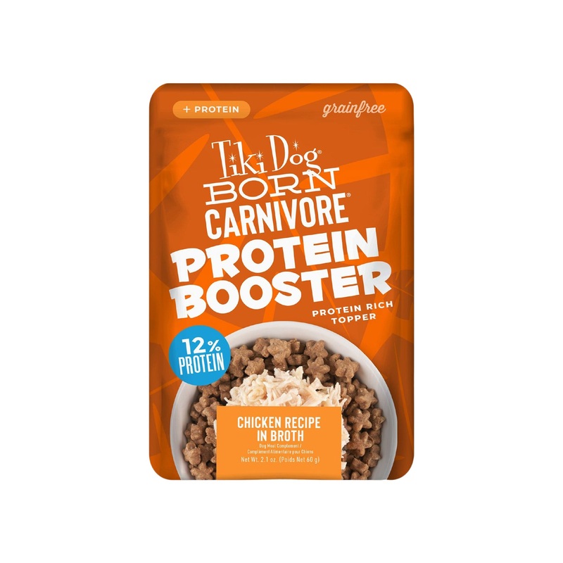 Tiki Dog Born Carnivore Protein Booster Dog Food Topper