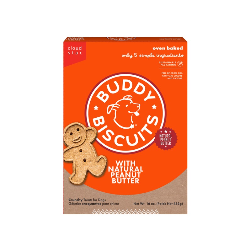 Cloud Star Buddy Biscuits Crunchy Dog Treats
