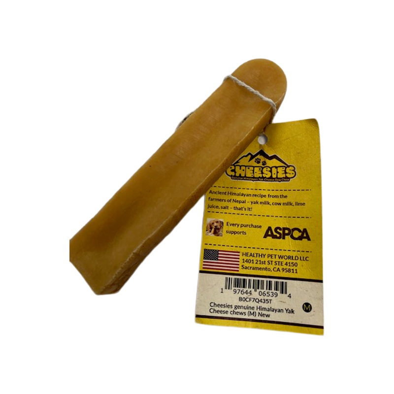 Healthy Pet World Cheesies Himalayan Yak Cheese Chews for Dogs