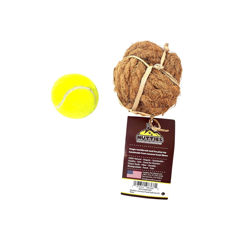 Healthy Pet World Nutties Coconut Husk Dog Toys